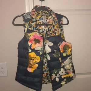 Anthropologie puffer vest